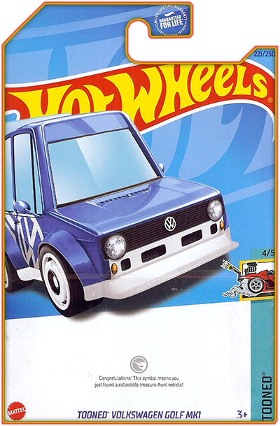 Tooned Volkswagen Golf MK1