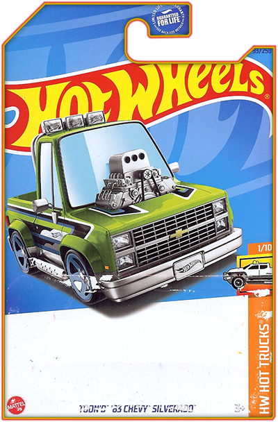 Toon'd '83 Chevy Silverado