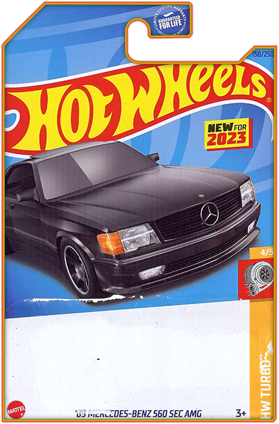 '89 Mercedes-Benz 560 SEC AMG